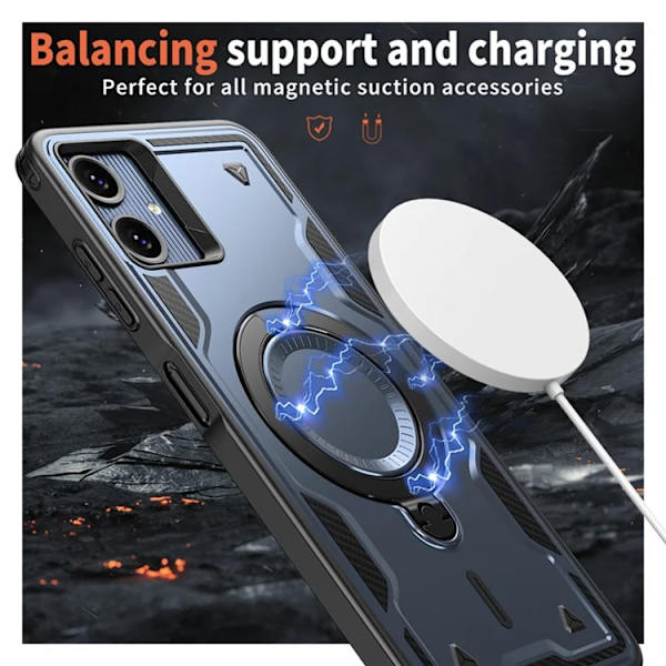 Mobilskal till Galaxy A06 5G Magsafe Kickstand Blå