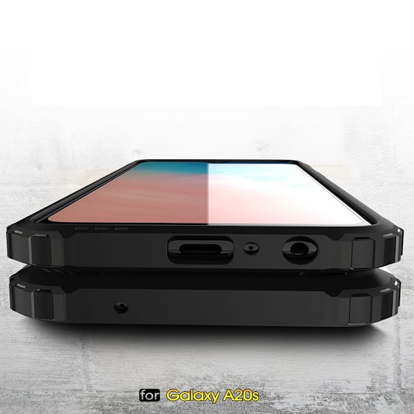 Armor Guard Mobilskal Samsung Galaxy A20s - Blå Blå