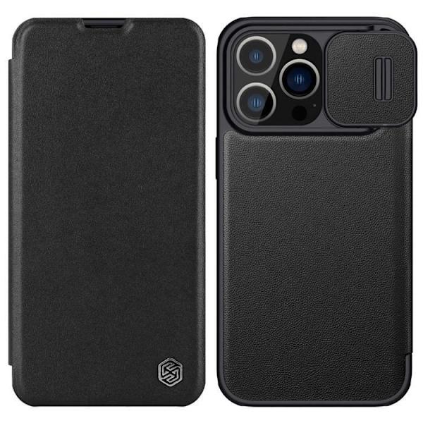 Nillkin iPhone 14 Plus Plånboksfodral QinPro - Svart Svart