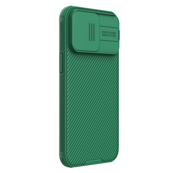 Nillkin iPhone 15 Pro mobiltaske CamShield Magnetic - Grøn