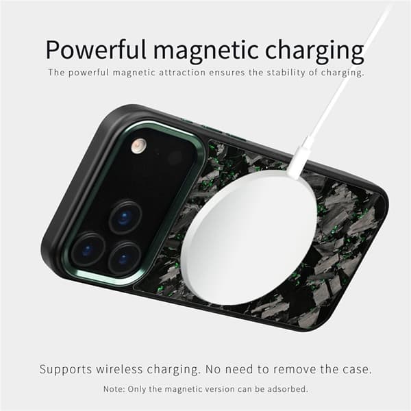 Mobilskal till iPhone 17 Pro Max MagSafe Aramid Fiber Large Blå