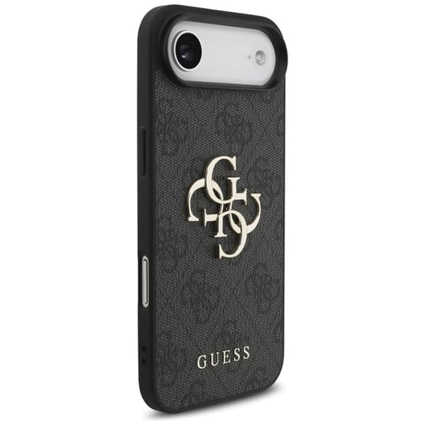 Guess Telefontaske til iPhone Air 4G Stort Logo - Sort Svart