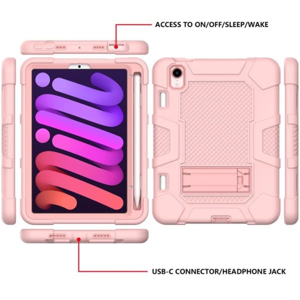 iPad mini 6 (2021) kansi - Rosé