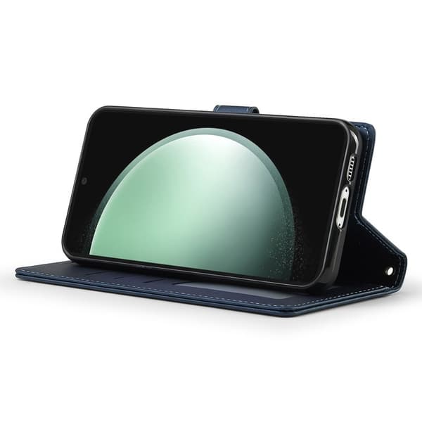 LC.IMEEKE L2 Series Samsung Galaxy S24+ Plånboksfodral Konstläder - Blå
