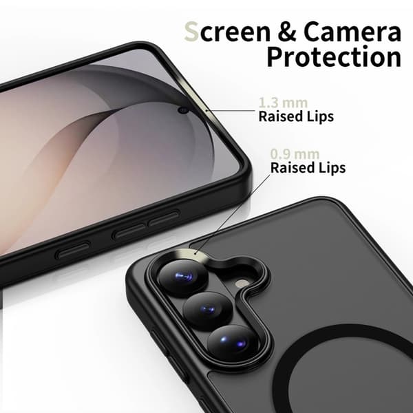 Tech-Protect Telefontaske Til Galaxy S26 Plus Magsafe Magmat - Mat Sort Svart