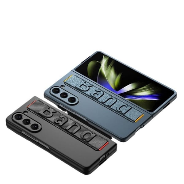 GKK Galaxy Z Fold 5 Mobile Case -ranneke - musta