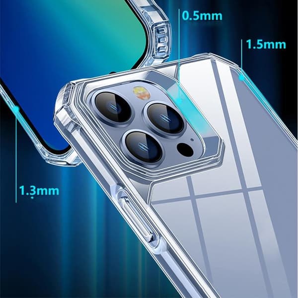iPhone 14 Pro Skal Peak TPU - Clear Transparent