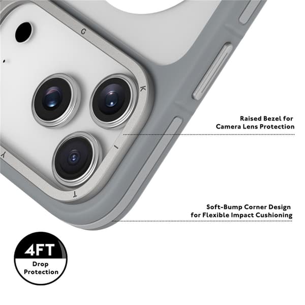 YOUNGKIT Mobilskal till iPhone 17 Pro Max MagSafe Skin-Touch Matte Svart