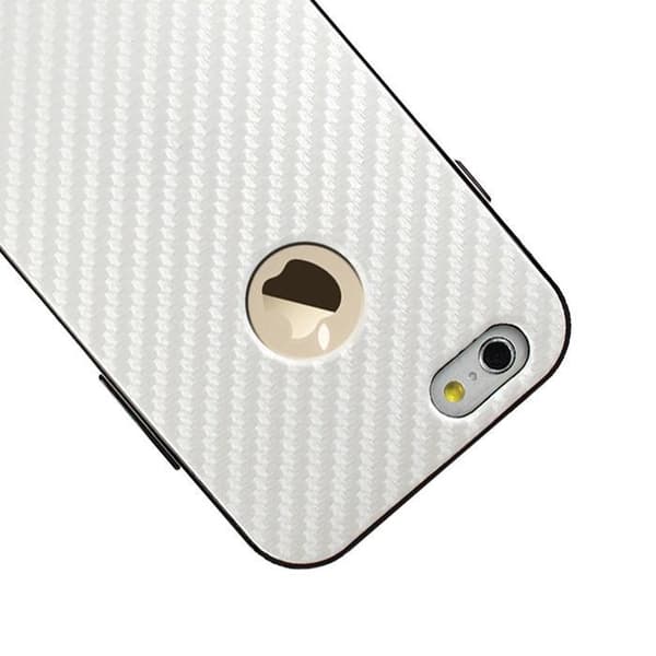 Mercury Bumper Skin Skal till Apple iPhone 6 / 6S  - Vit White