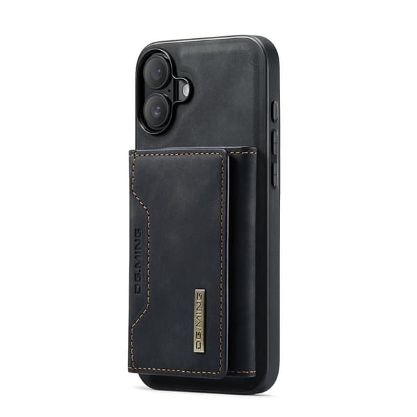 DG.MING M2 Series Mobilskal till iPhone 17 PU + PC + TPU - Svart
