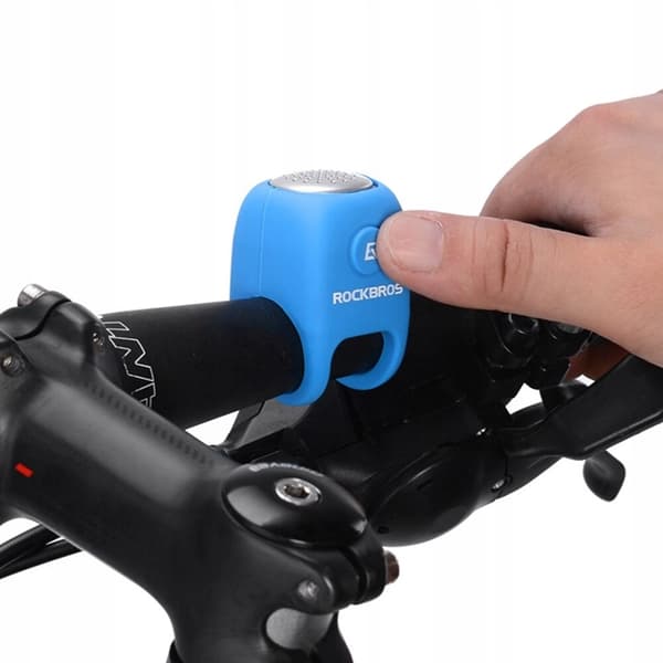 Rockbros Elektronisk Cykel Ring klocka - Blå Blå