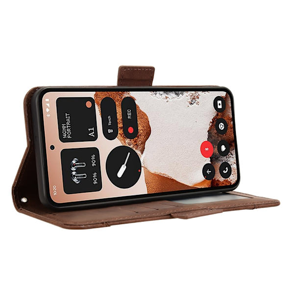 Nothing CMF Phone 2 Pro Plånboksfodral  Magnetisk Closure - Brun Brun