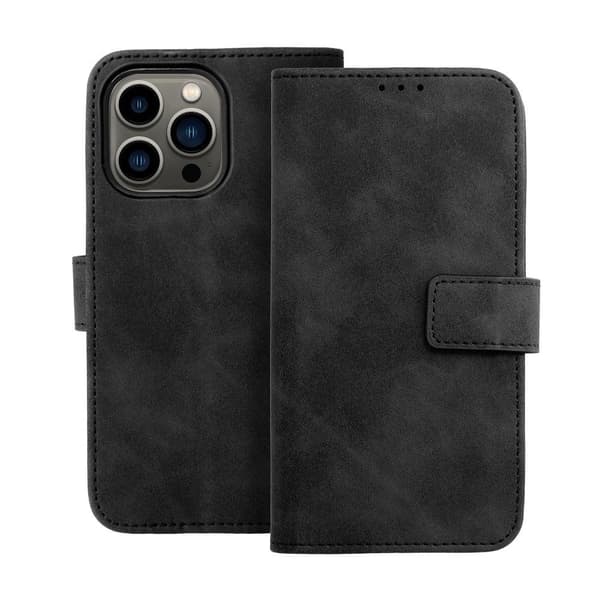 Forcell Galaxy A22 4G Kotelo Tender - Musta Black