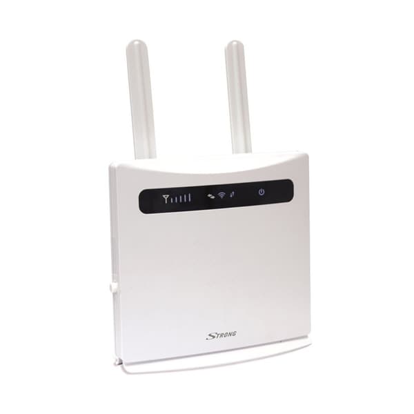 Strong 4G LTE Mobil Router 300 Mbit/s (DualSim) - Vit Vit
