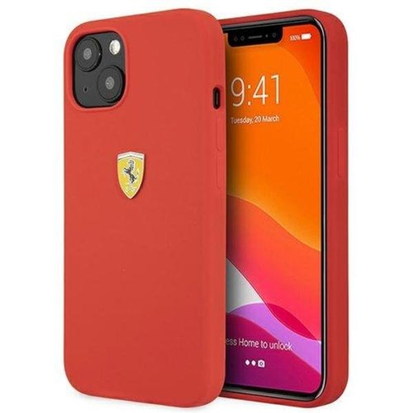 Ferrari Silikon Skal iPhone 13 mini - Rød Red