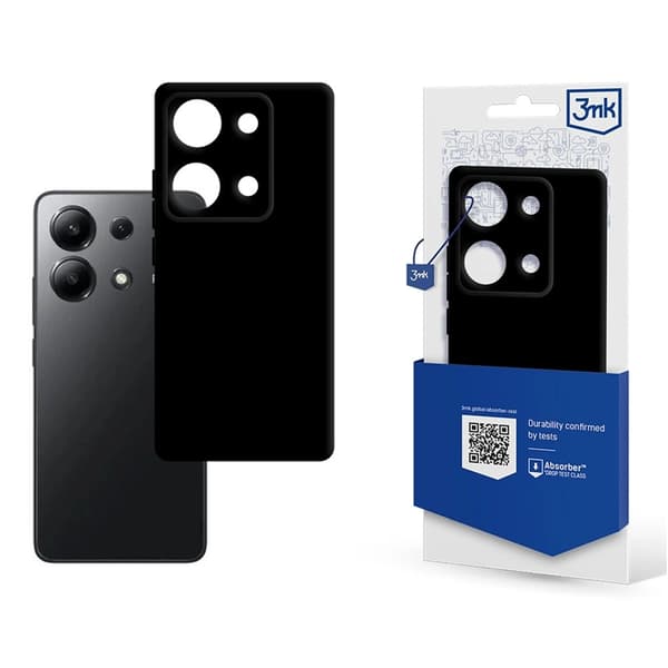 3MK Xiaomi Redmi Note 13 4G Matt - Svart Black