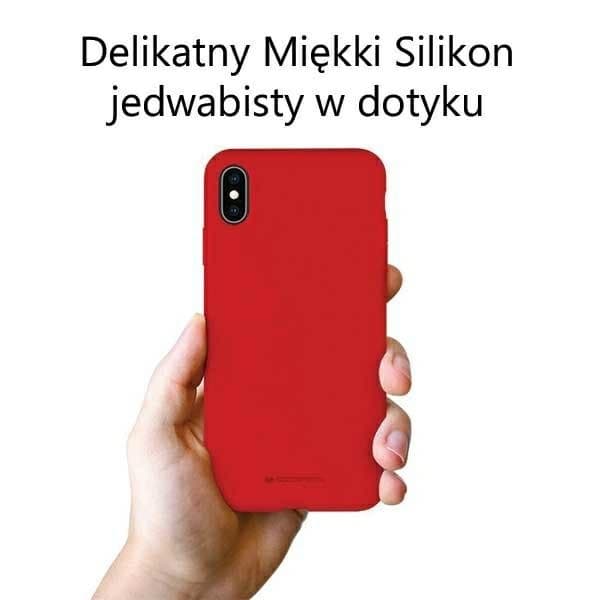Mercury Telefontaske til Galaxy S23 Silikone - Rød