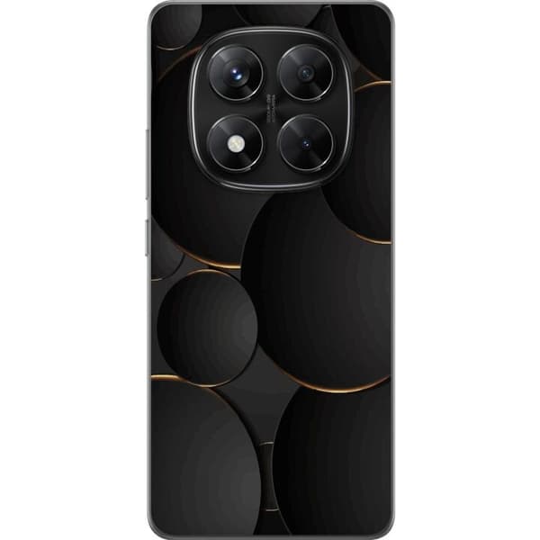 Telefontaske til Xiaomi Redmi Note 14 Pro med luksus cirkler