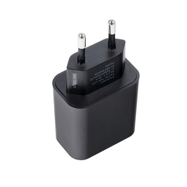 Blue Star Väggladdare Type-C Med Lightning Kabel - Svart Black