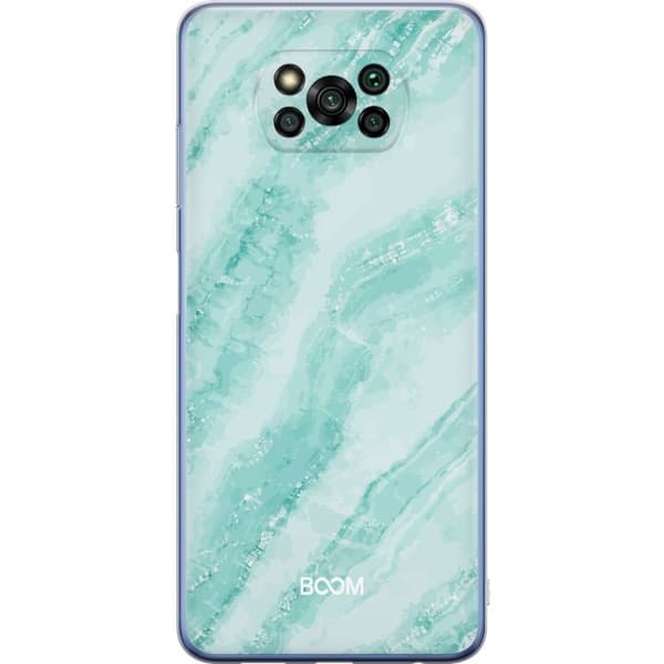 Mobilskal till Xiaomi Poco X3 Pro med Mint Marble