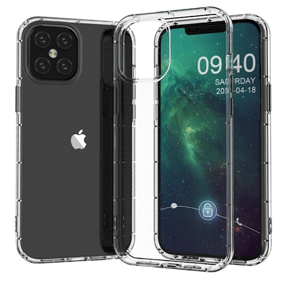 Tunt Mjukt Drop-Proof Skal iPhone 13 Pro Max - Clear