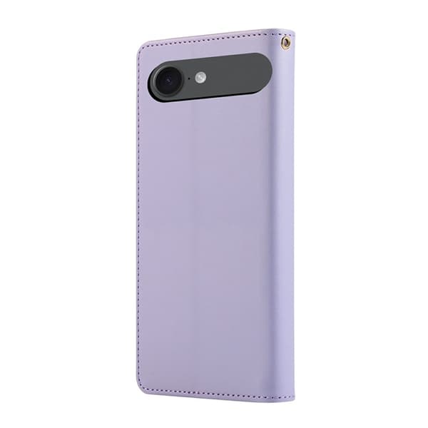 iPhone Air Plånboksfodral RFID Rhombus Läder - Lila Lila