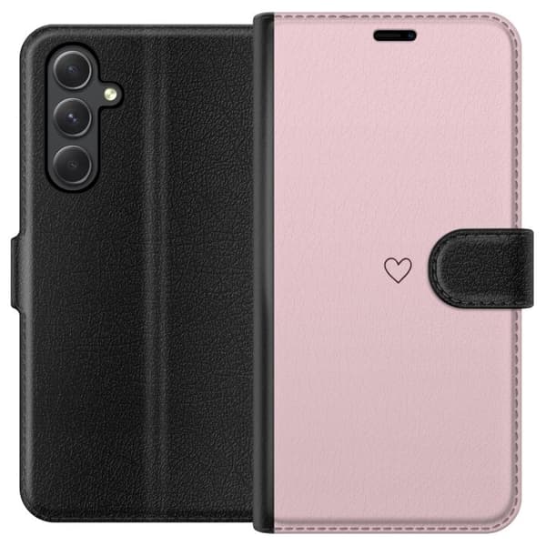 Plånboksfodral till Samsung Galaxy A25 med Litet Hjärta