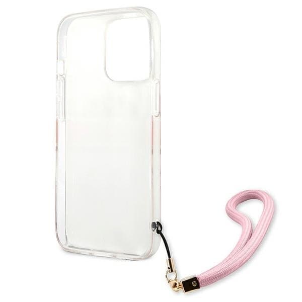 Guess Camo Strap Collection Skal iPhone 13 Pro Max - Rosa Pink
