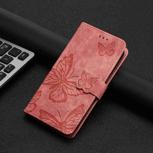 Oppo Find X9 Pro 5G Plånboksfodral Konstläder - Rosa