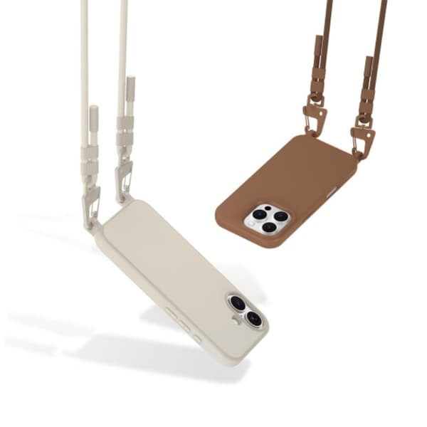 Tech-Protect iPhone 14 Mobilhalsband Skal Magsafe Magnecklace Rosa