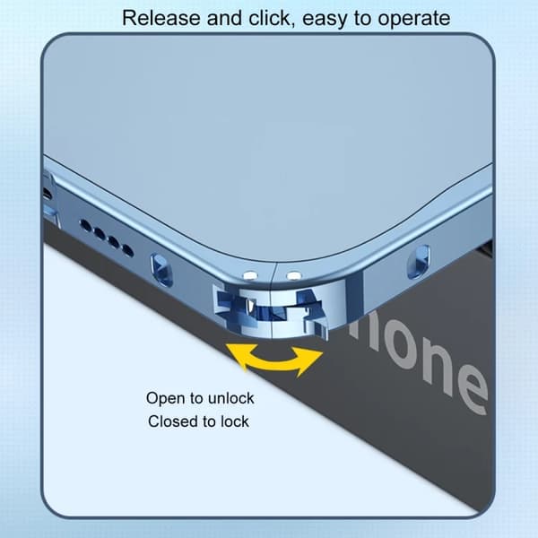 iPhone 14 Pro Max Cover Magsafe Metal Frame - Guld Guld