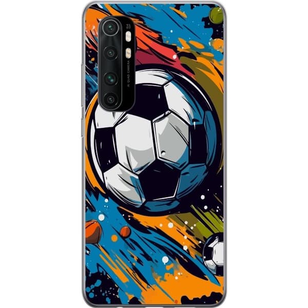 Mobilskal till Xiaomi Mi Note 10 Lite med Fotbollar