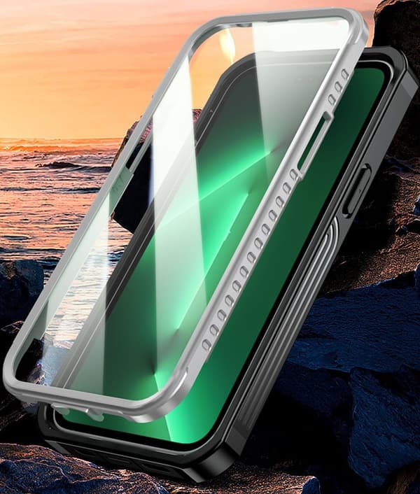 Mobilskal till iPhone 14 Plus 360 Premium Full - Svart Svart