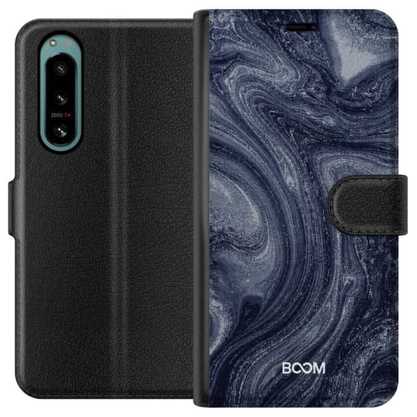 Plånboksfodral till Sony Xperia 5 IV med Midnight Stone