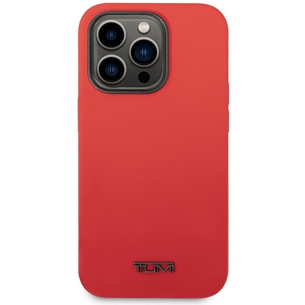Tumi Mobilskal till iPhone 14 Pro Max MagSafe Liquid Silicone - Röd
