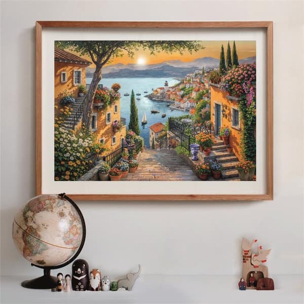 CLEMENTONI Pussel 1500 Pcs CB High Quality Collection Steps To The Harbour