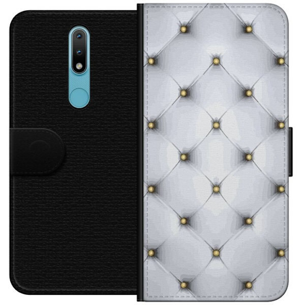 Plånboksfodral till Nokia 2.4 med Fancy