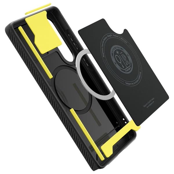 Spigen telefontaske til Galaxy S25 Ultra MagSafe Rugged Armor - Sort Svart