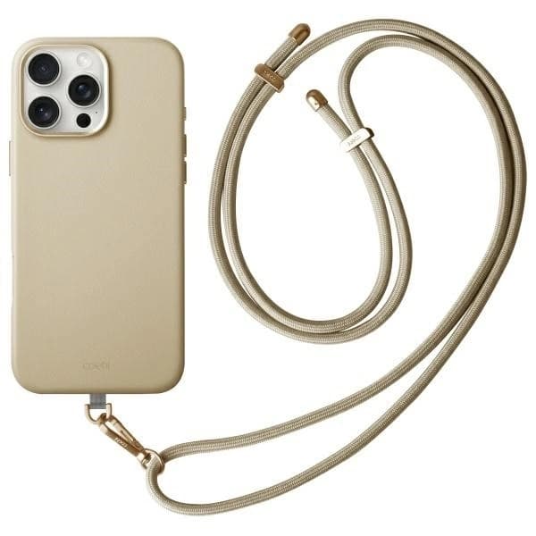 UNIQ Mobilskal till iPhone 16 Pro Max MagSafe Coehl Muse - Beige Beige