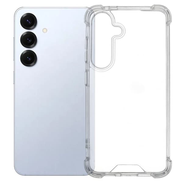 Mobilskal för Samsung Galaxy S26 Plus TPU + Akryl Stöttålig - Transparent