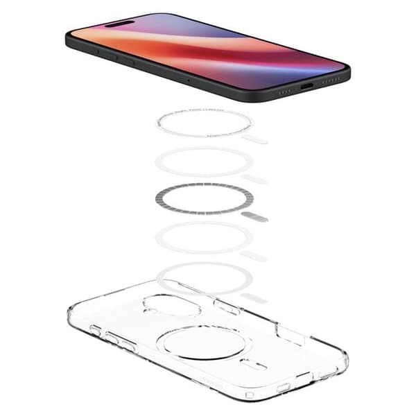 Spigen Mobilskal till iPhone 16 Magsafe Liquid Crystal - Clear Transparent