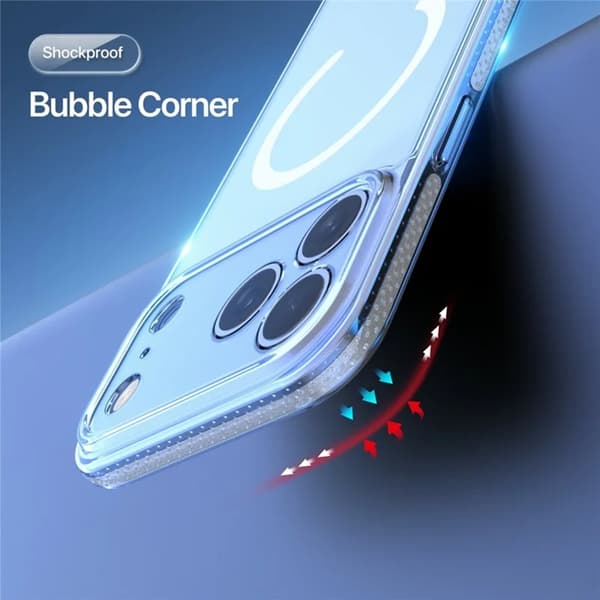 Dux Ducis telefontaske til iPhone 17 Pro Max MagSafe Clin - Klar Transparent