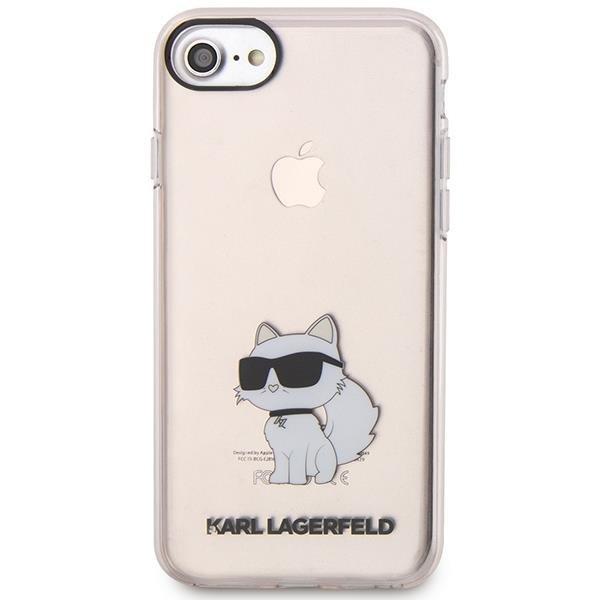 Karl Lagerfeld iPhone 7/8/SE 2020 Kuori Ikonik Choupette - Pinkki