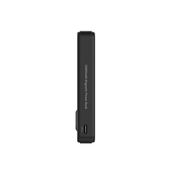 Wozinsky Qi2 Powerbank 10000mAh 22.5W 1xUSB-C 1xUSB-A - Sort Svart