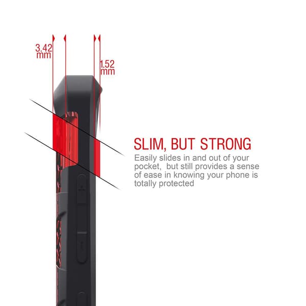 Itskins Octane Cover til Samsung Galaxy S8 Plus - Rød Red