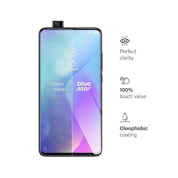 Blue Star Härdat Glas Skärmskydd till Xiaomi Mi 9T Pro