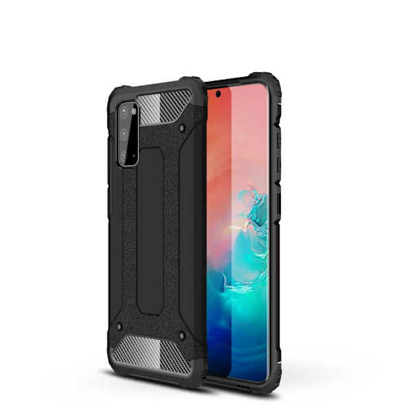 Armor Guard Skal för Galaxy S20 Plus - Svart Svart