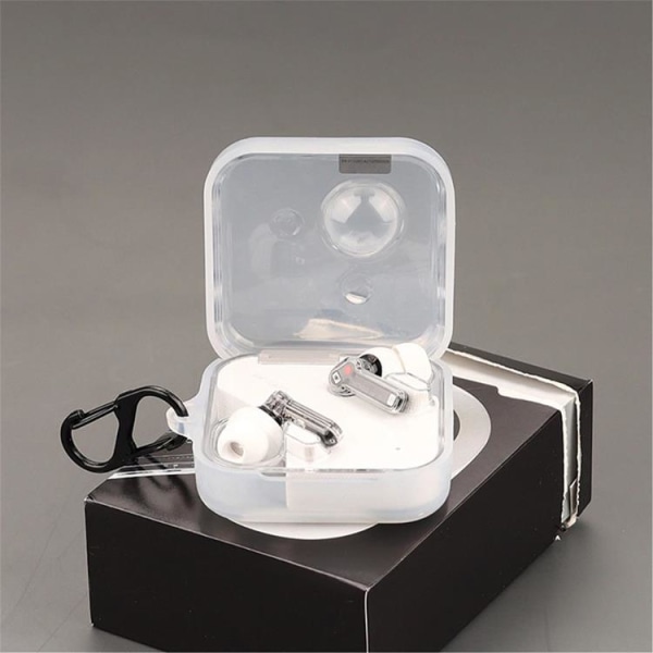 Nothing Ear 1 Bluetooth Hovedtelefoner Cover Silikon - Transparent