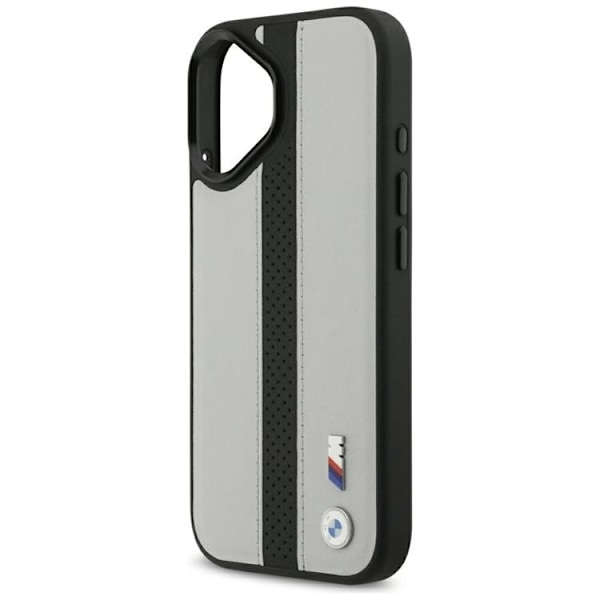 BMW Mobilskal till iPhone 17 MagSafe M Perforated Stripe Logo - Grå Grå