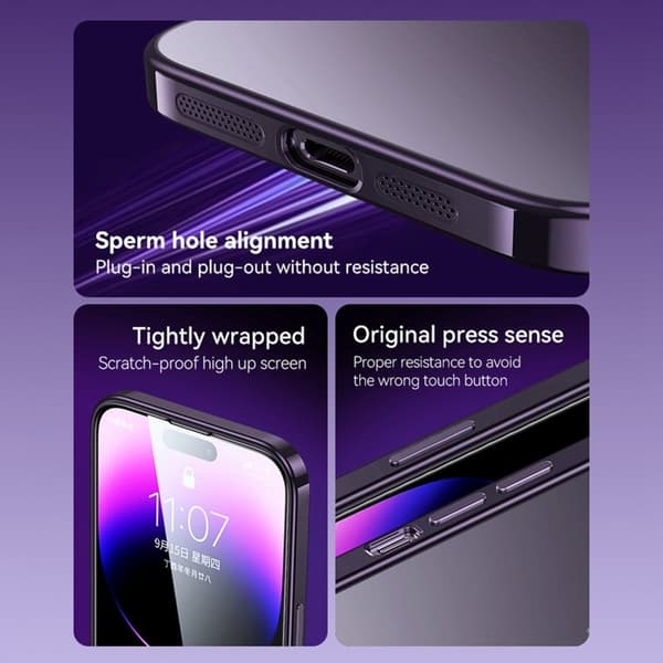 SULADA Nature Series Mobilskal till iPhone 14 Pro Max TPU Grön